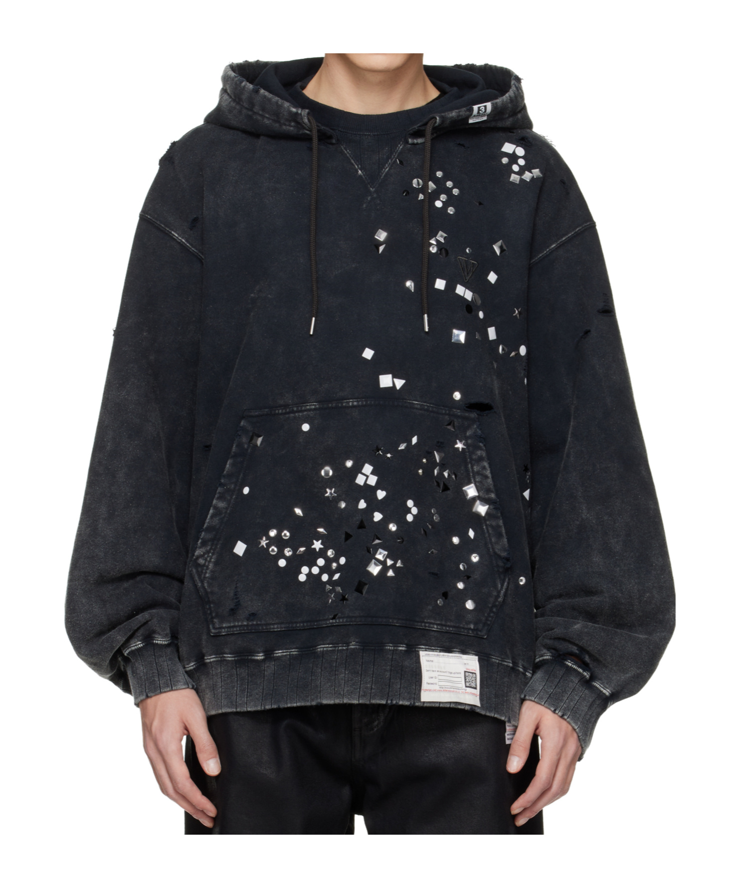 Miharayasuhiro Long-sleeved Sweatshirt In Blue