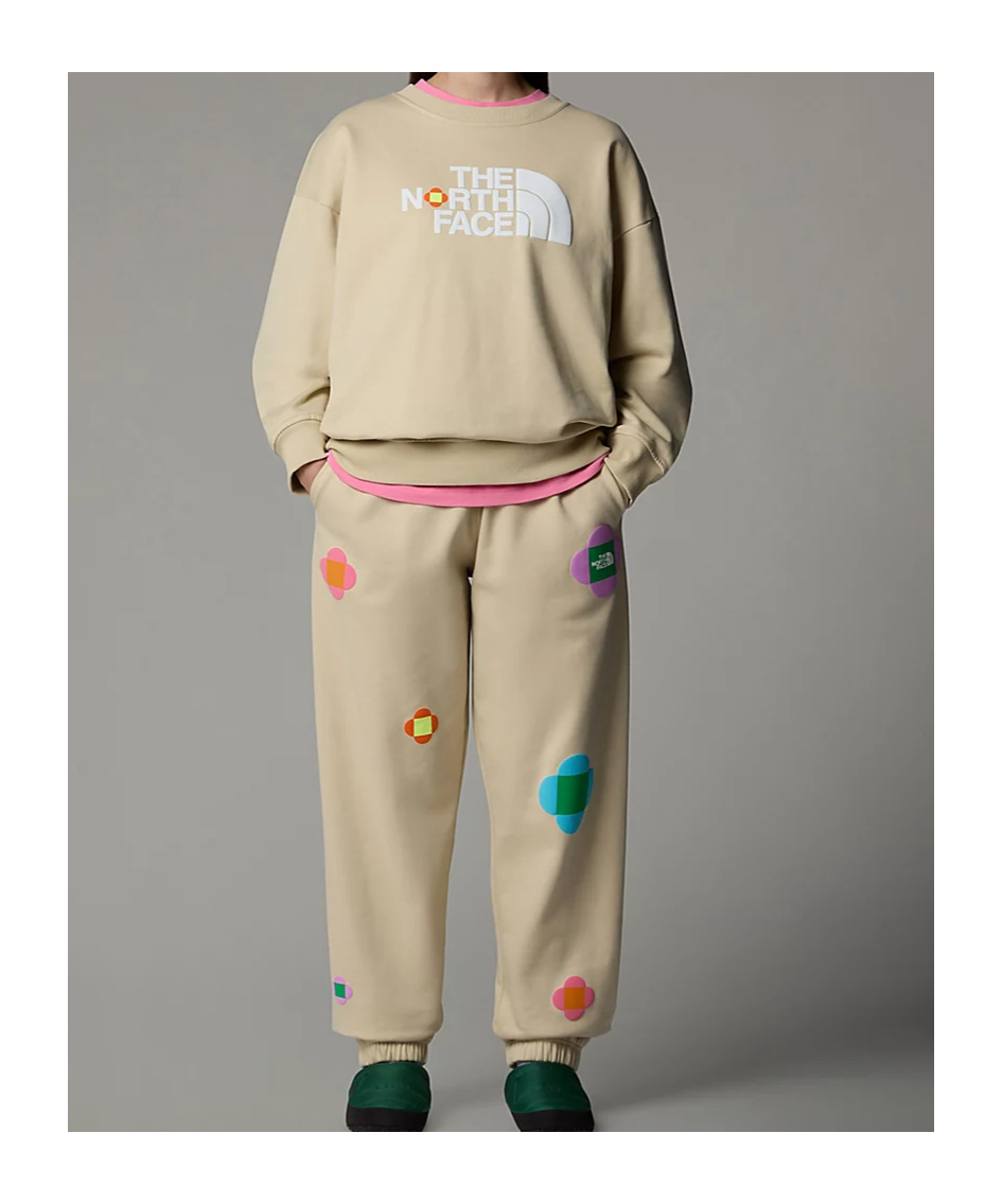 THE NORTH FACE X YINKA ILORI LOGO-STAMP SWEATSHIRT