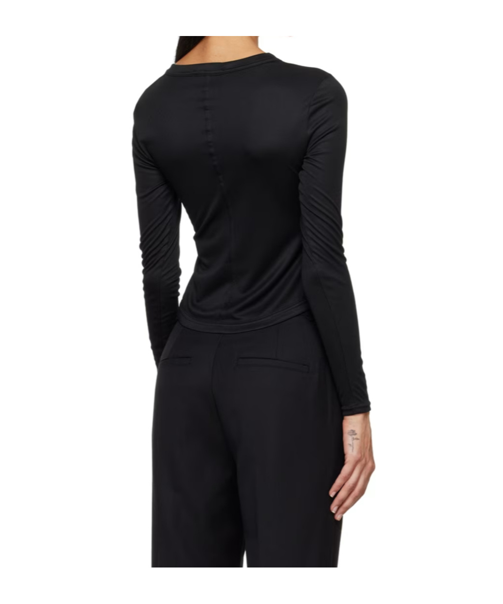 ANINE BING JANE LONG-SLEEVED BLOUSE