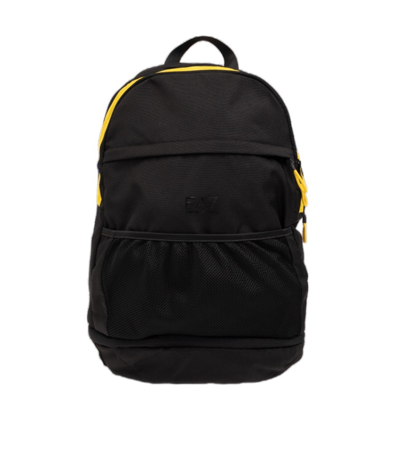 Ea7 Logo Backpack In Black