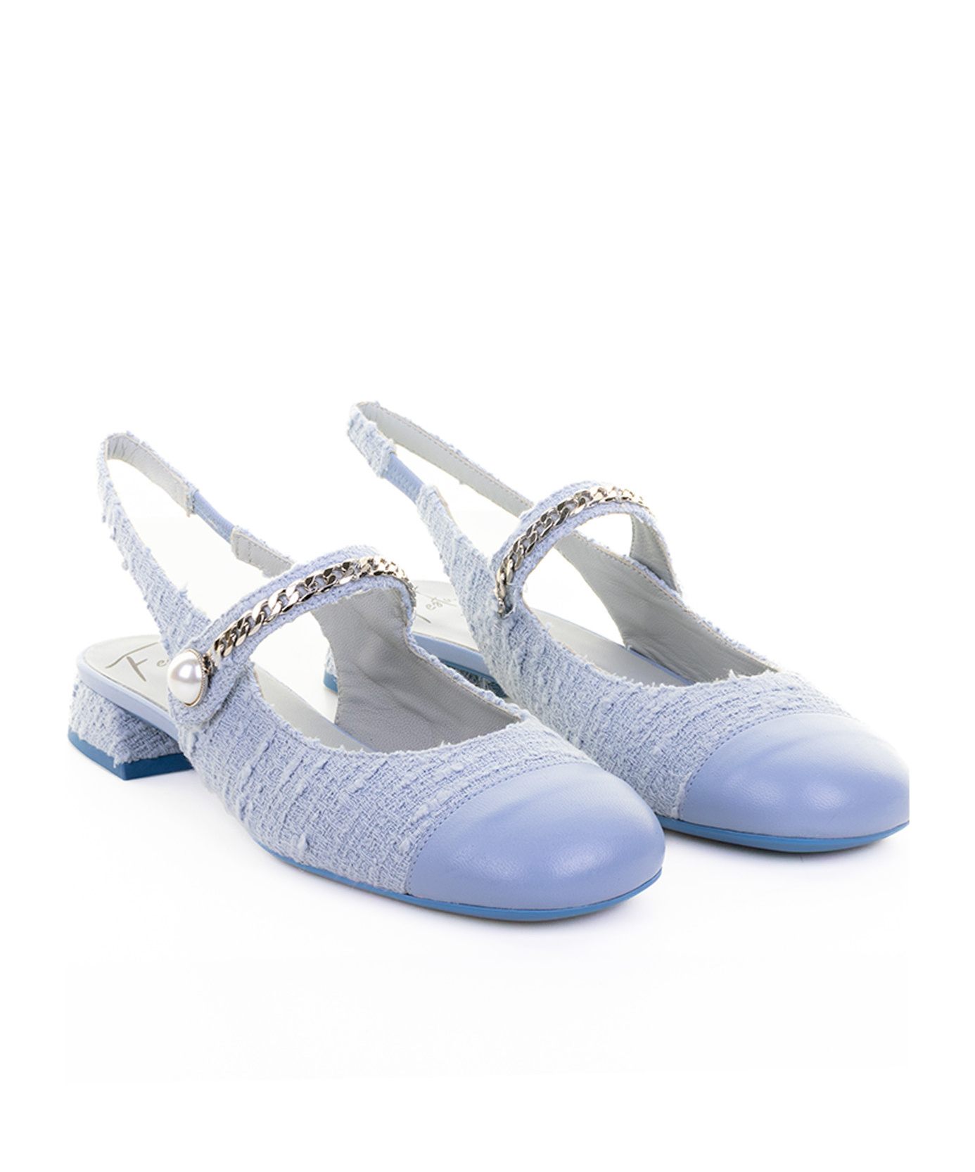 ROBERTO FESTA SLINGBACK FLAT SANDALS 