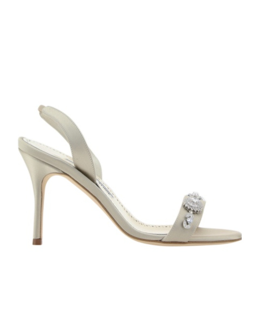Manolo Blahnik Sandals In Nude