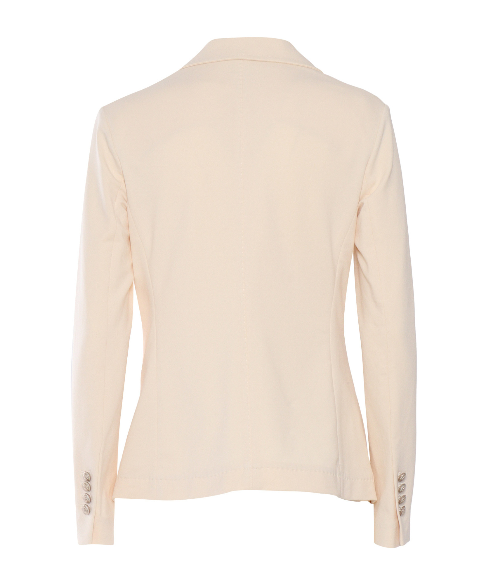 Shop Circolo 1901 Long-sleeved Suit Jacket In Nude