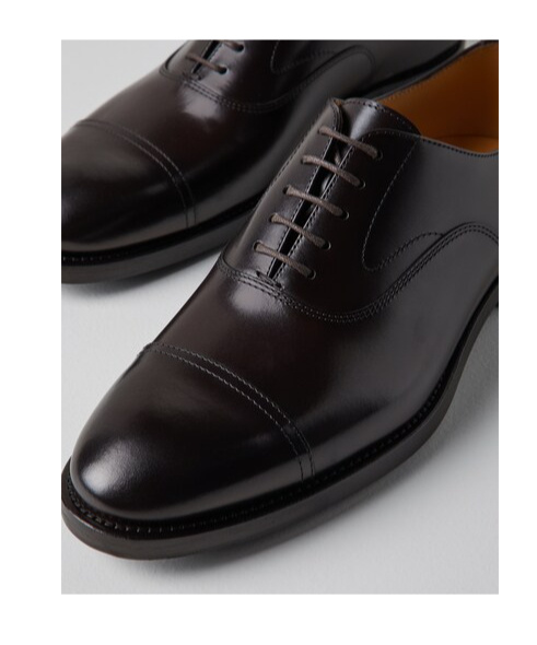 Brunello Cucinelli Classic Oxford Shoes In Black