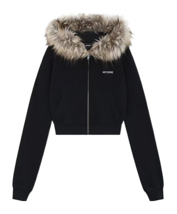 We11 Done Zippered Cotton Clothes In Black