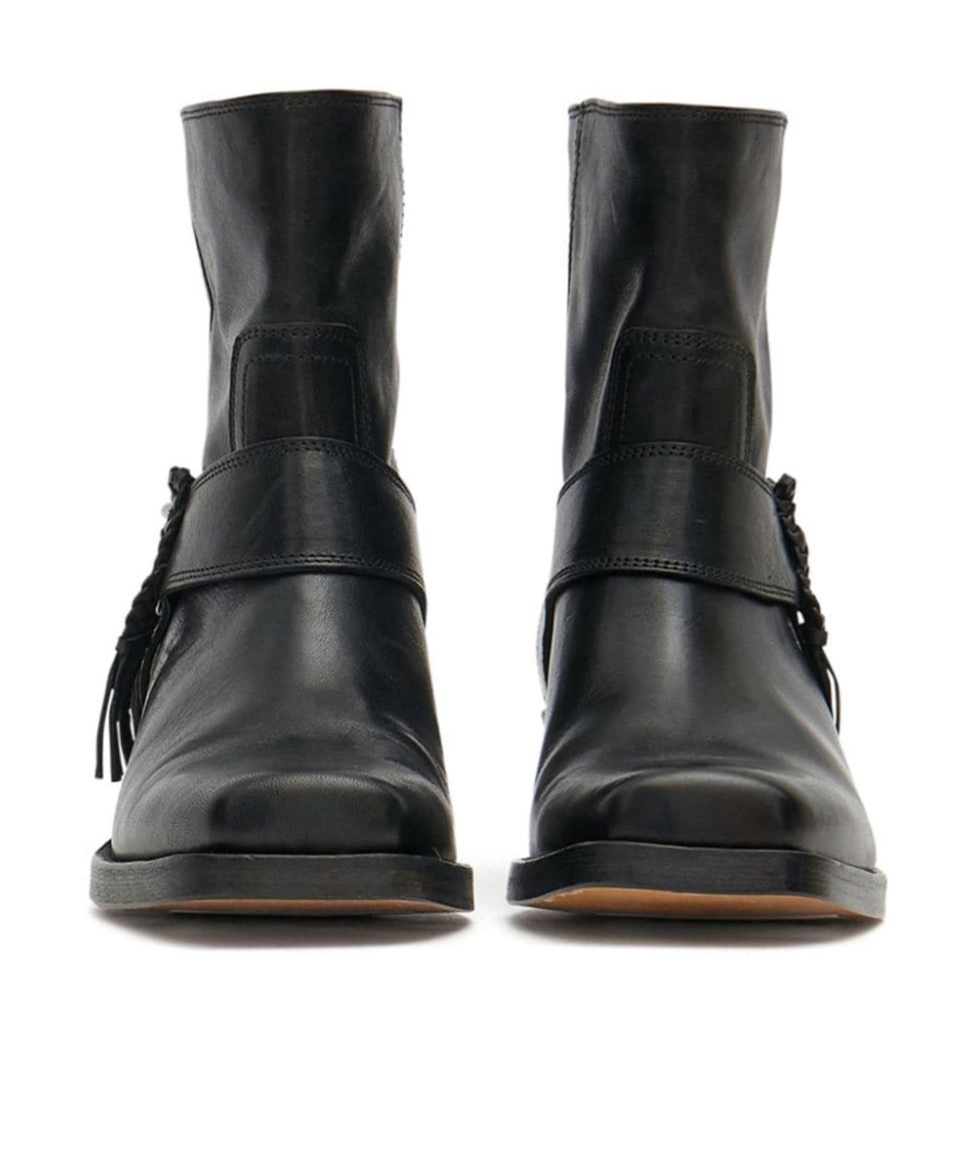 Shop Isabel Marant Akson Gaucho Boots In Black