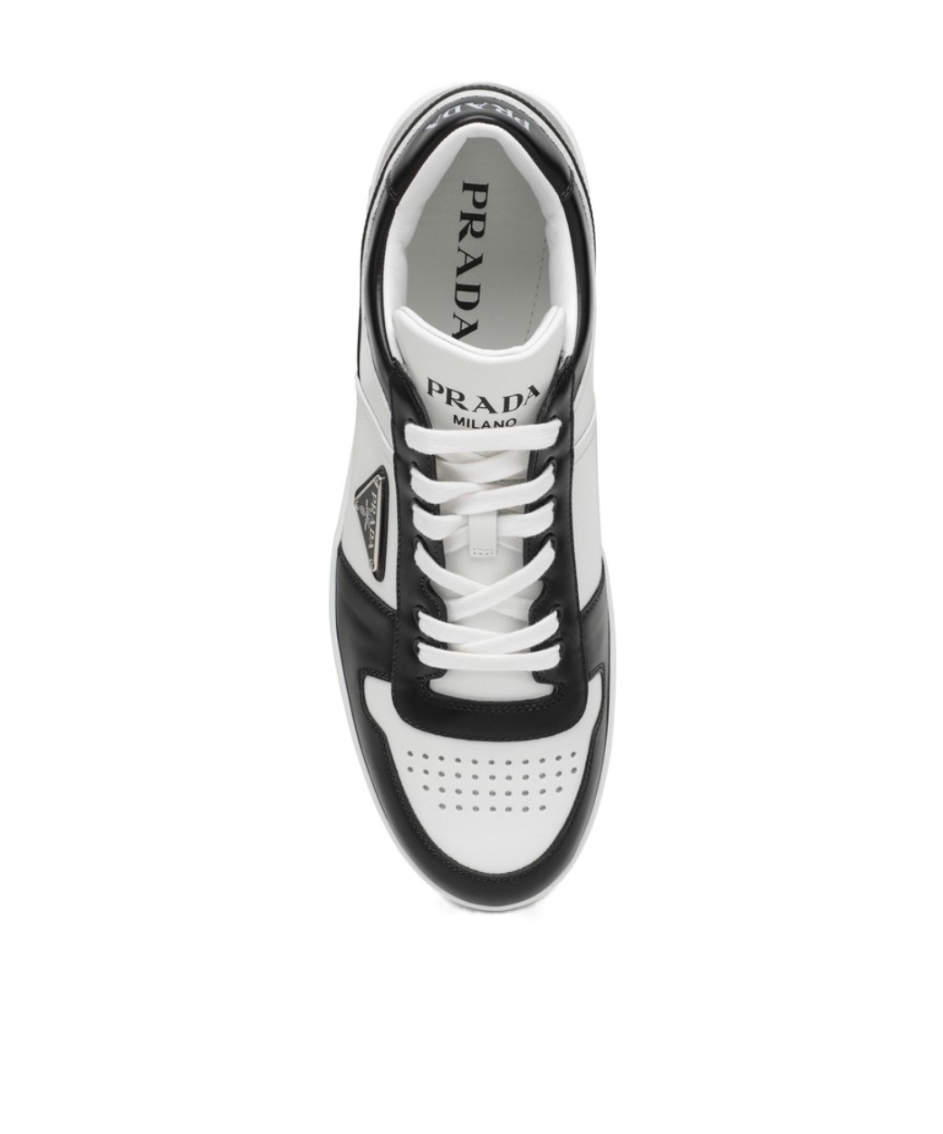 Prada Low-top Sneakers For Downtown Style In Black