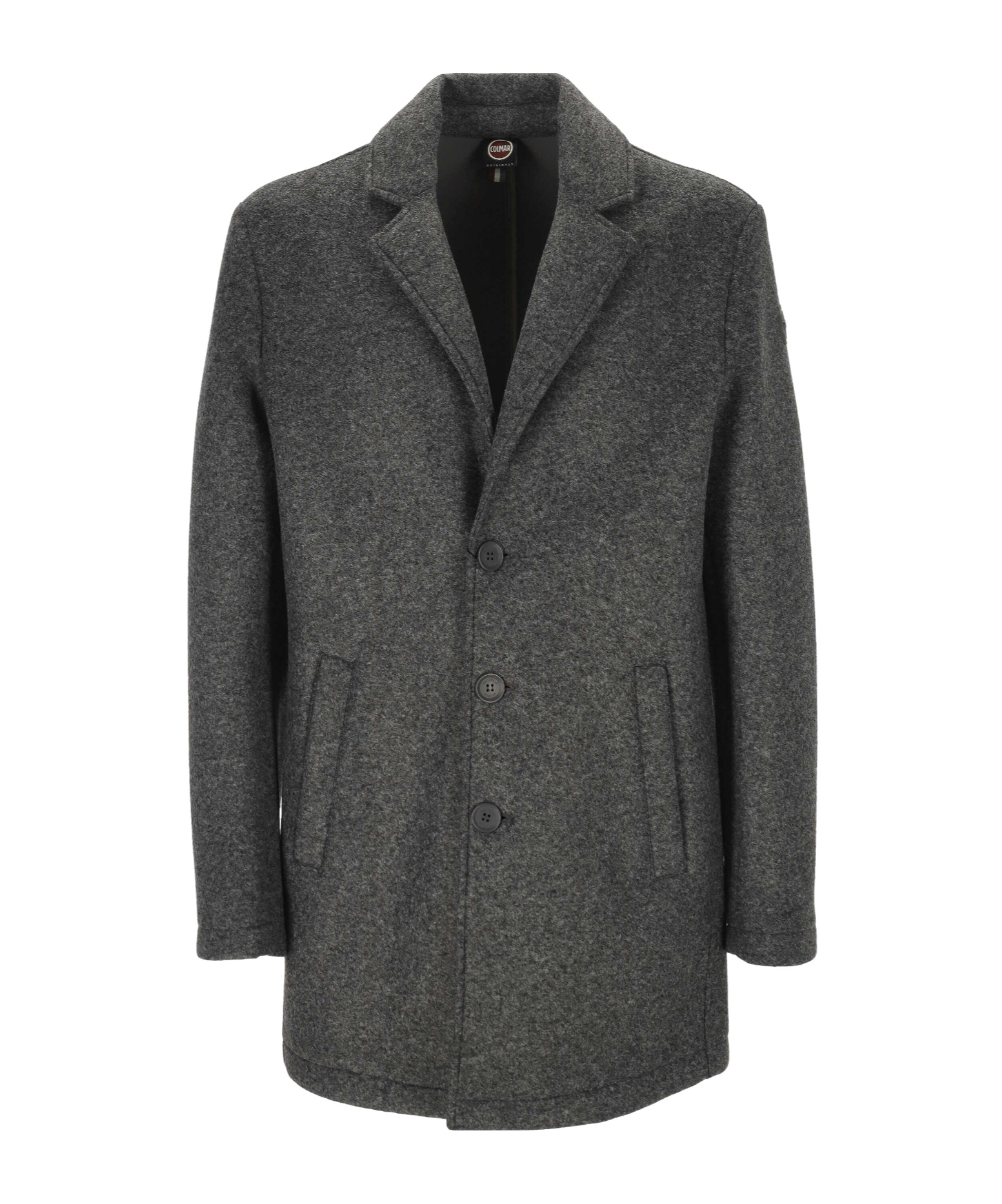 Colmar Originals Single-breasted Tailored Coat In Gray