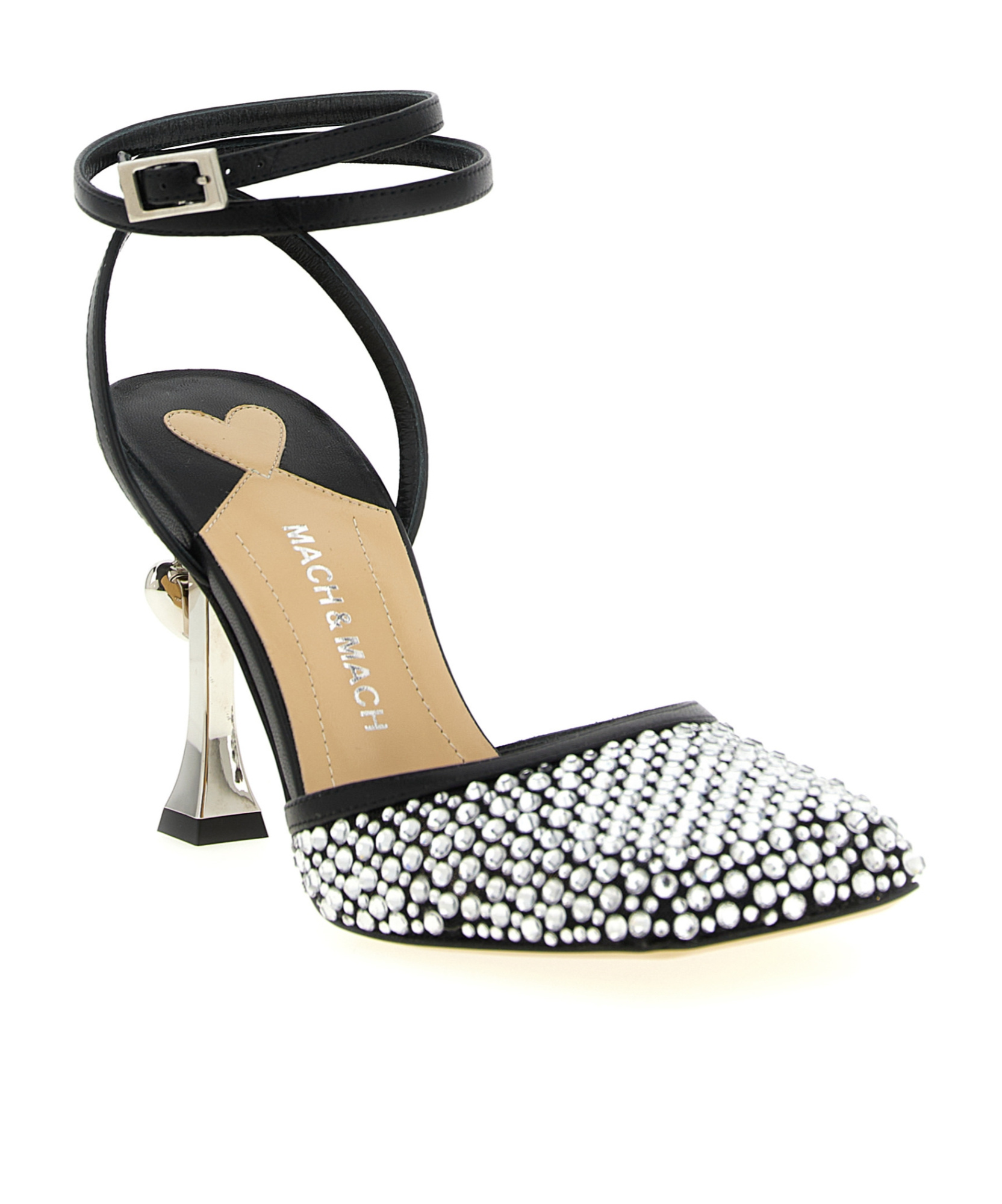 Machmach Mach Mach Puffy Heart Ring Pumps In Black