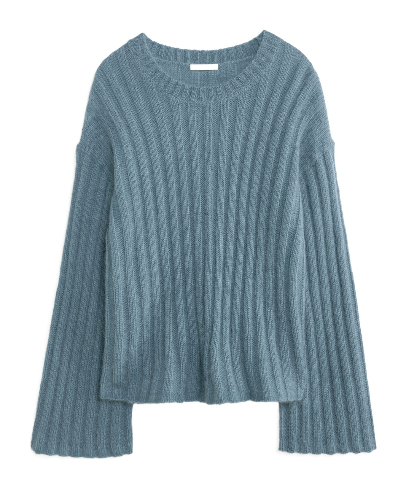 By Malene Birger Women's Cierra Ribbed Wool-blend Sweater In Blue