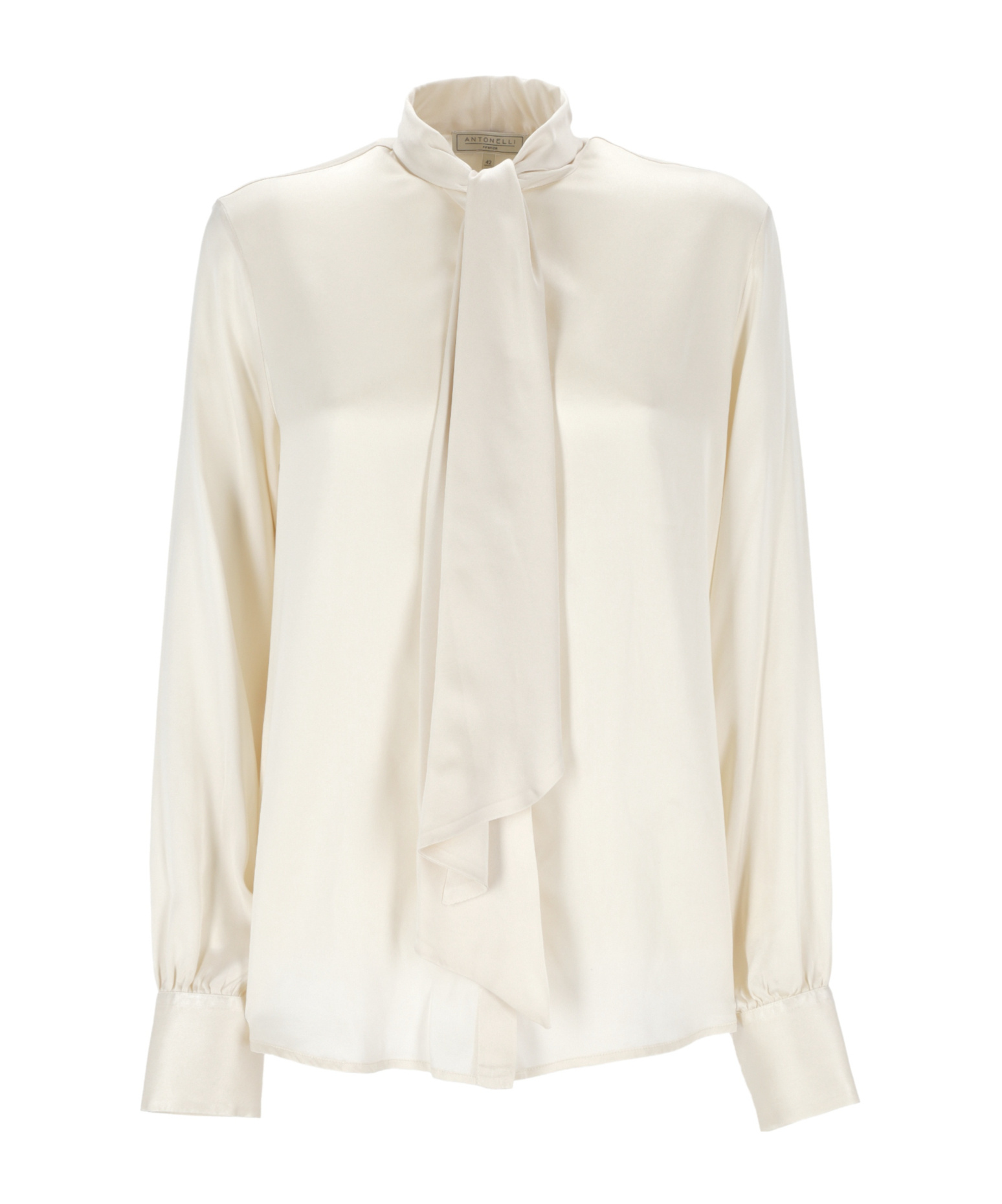 Antonelli Firenze Tie-neck Blouse In White