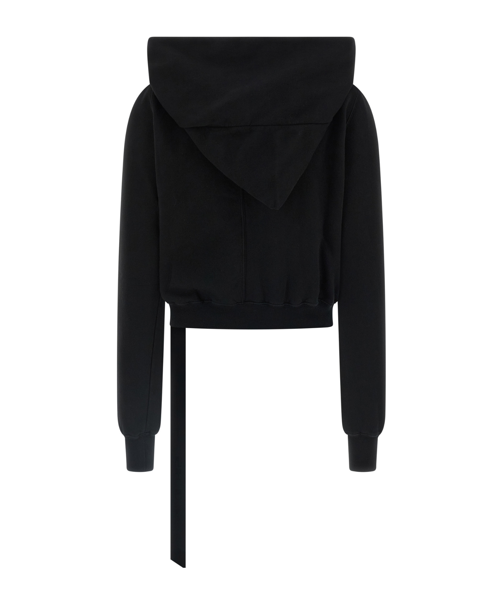 Rick Owens Drkshdw Black Hollywood Mountain Sweatshirt In Black