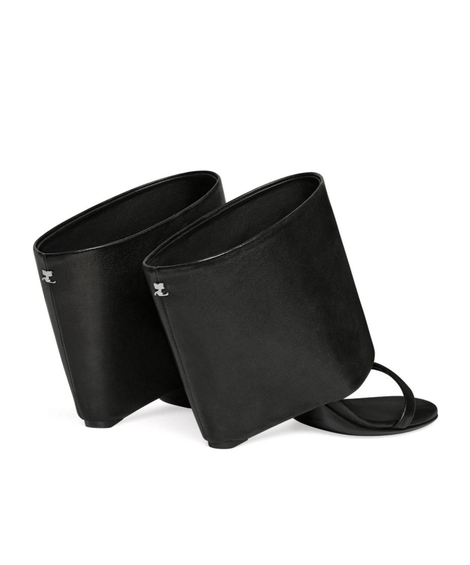 Shop Courrèges Oblique Sandals