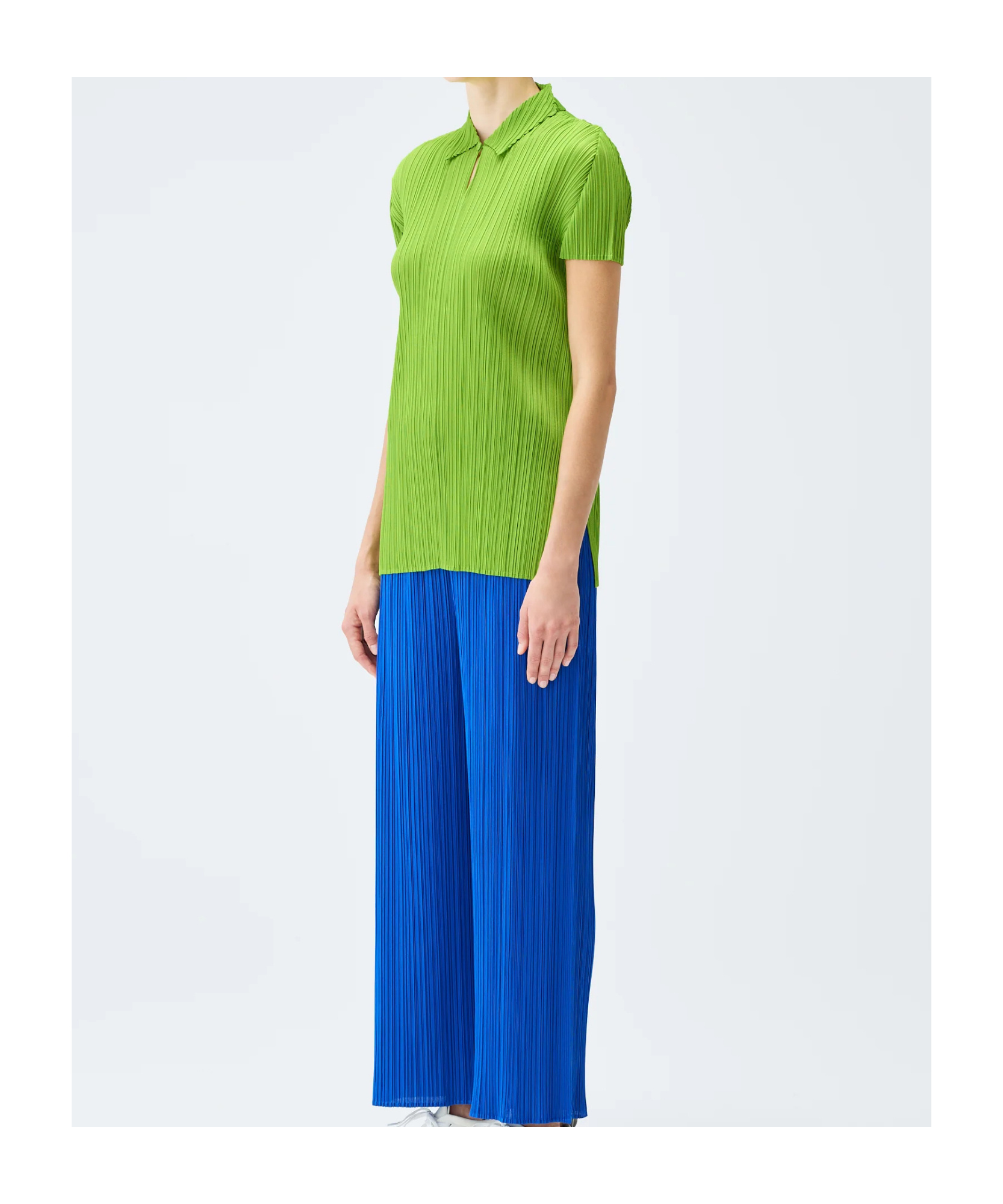 Issey Miyake Monthly Colors August Top In Green
