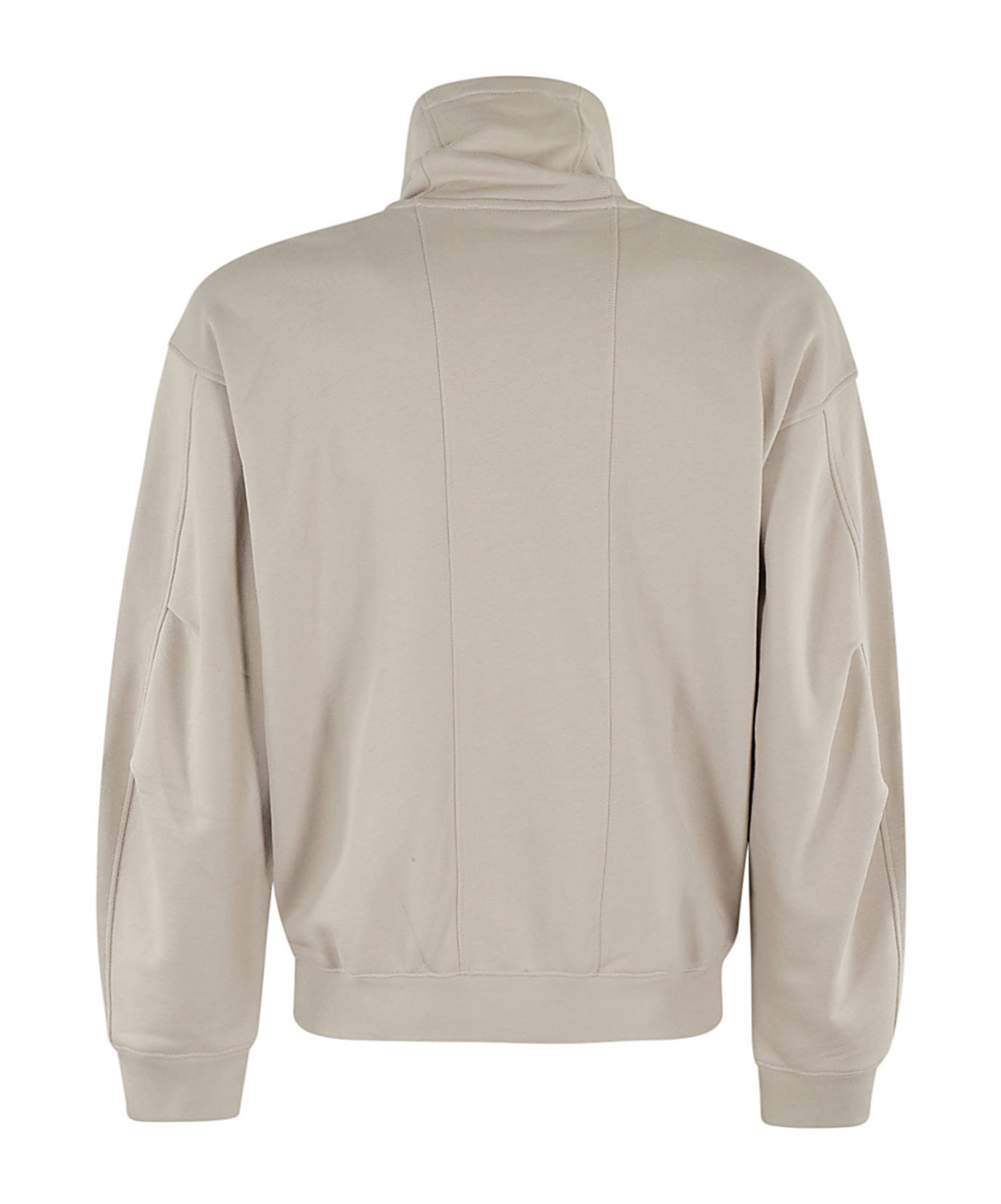 Helmut Lang Funnel-neck Sweatshirt In Nude