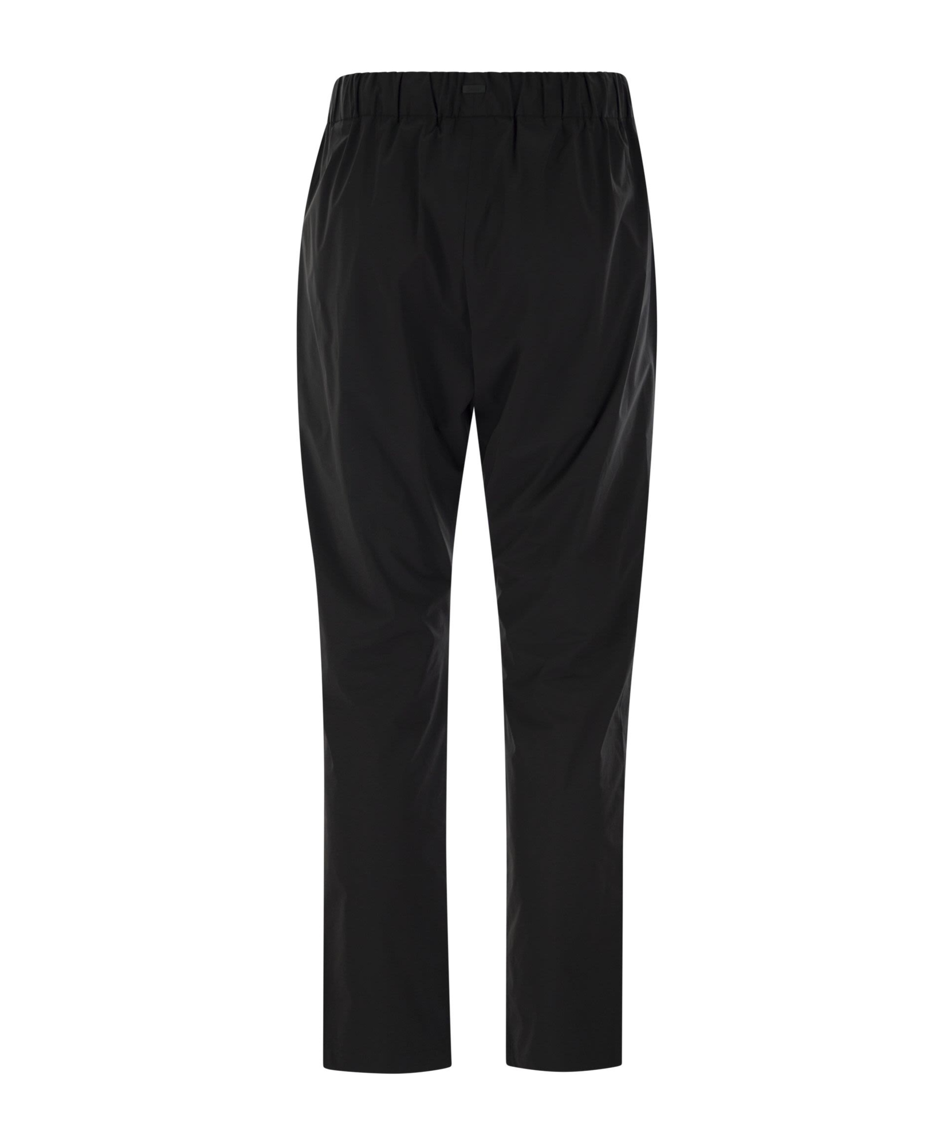 Herno Nylon Maestro Laminar Pant In Black