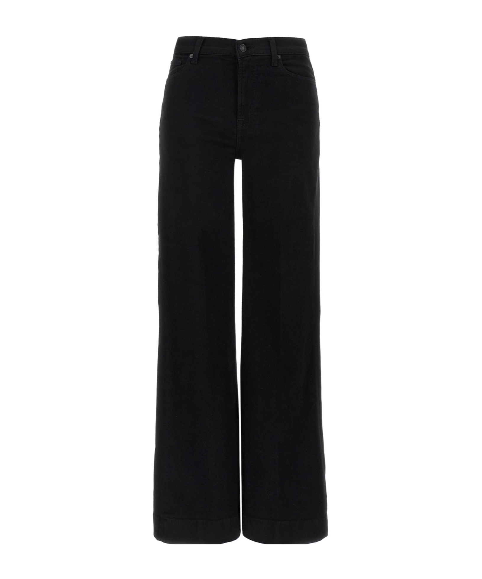 7 For All Mankind Modern Dojo Jeans Black In Black