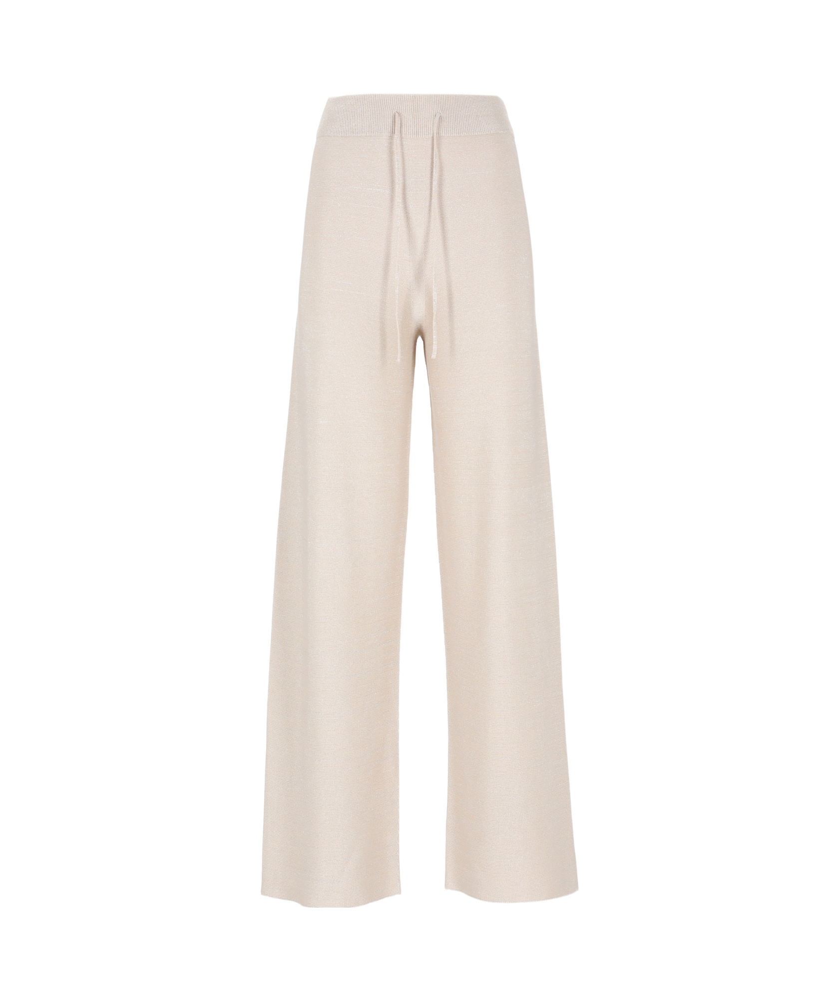Fabiana Filippi Woman Pants Blush Size 12 Virgin Wool, Viscose, Silk, Cashmere, Polyester In Nude