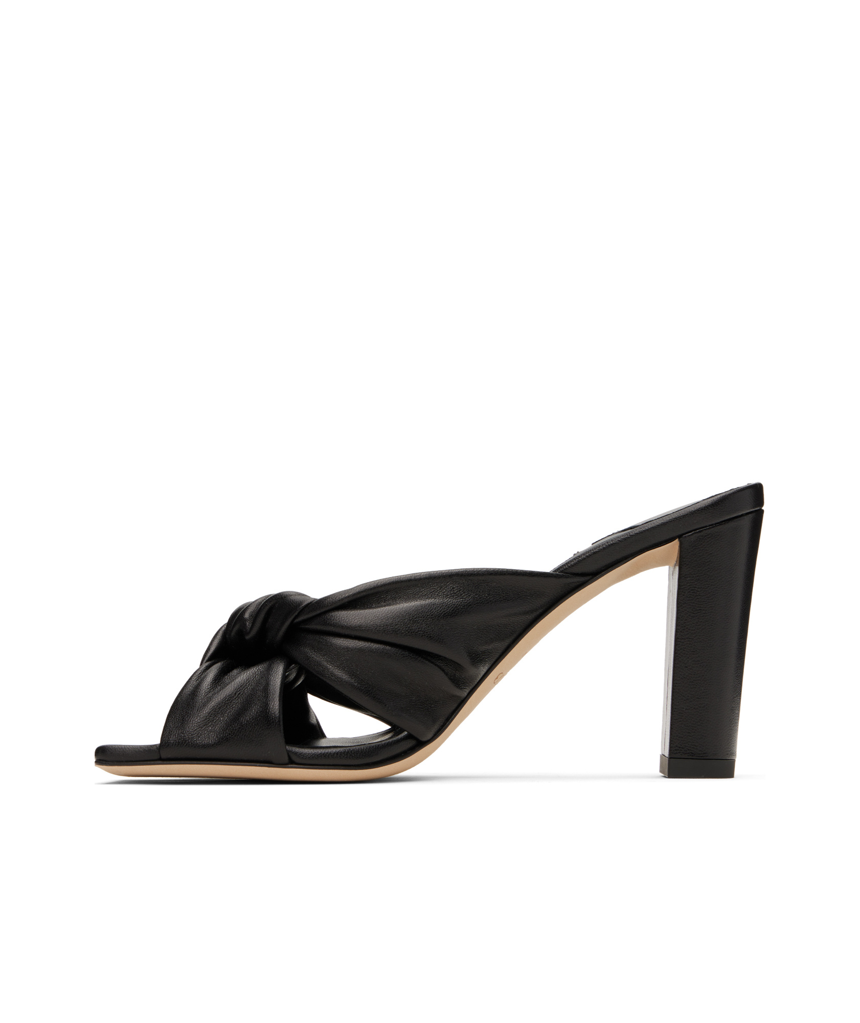 Jimmy Choo Avenue Crisscross Slide Sandals In Black