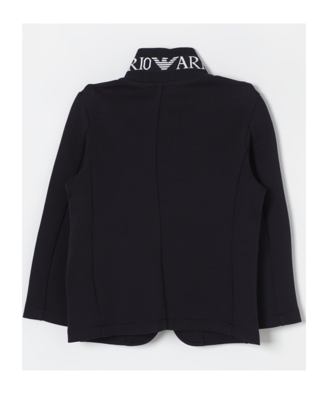 Emporio Armani Zip-up Jacket In Black