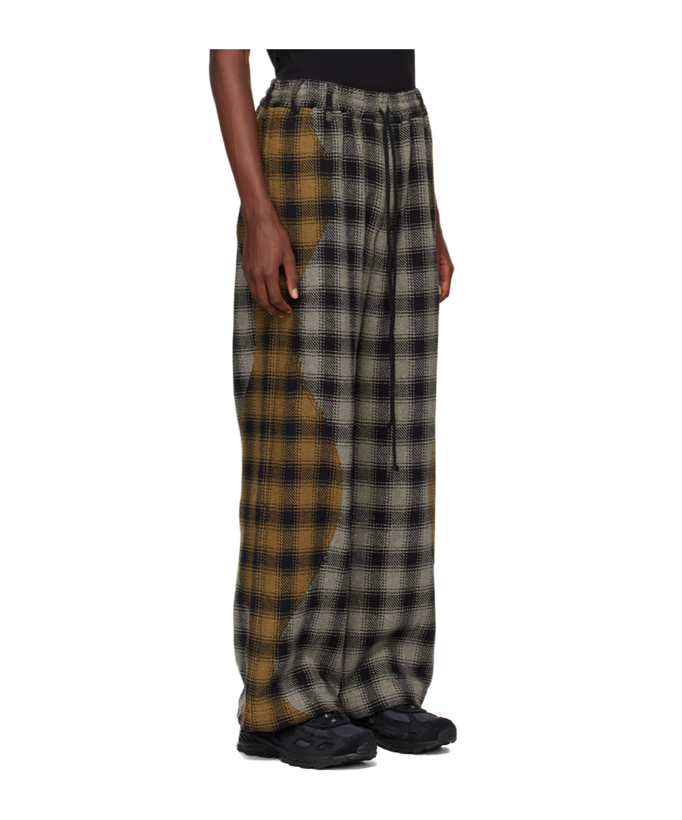 SONG FOR THE MUTE TARTAN-CHECK TROUSERS