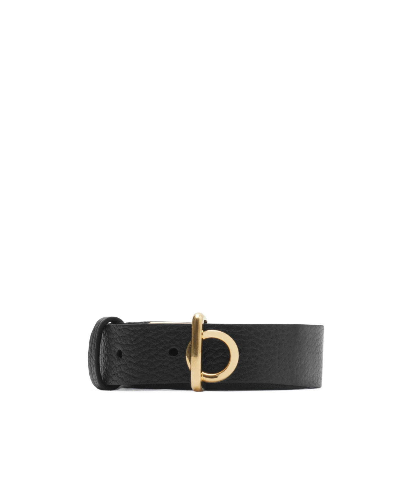 BURBERRY ROCKING HORSE LEATHER BELT