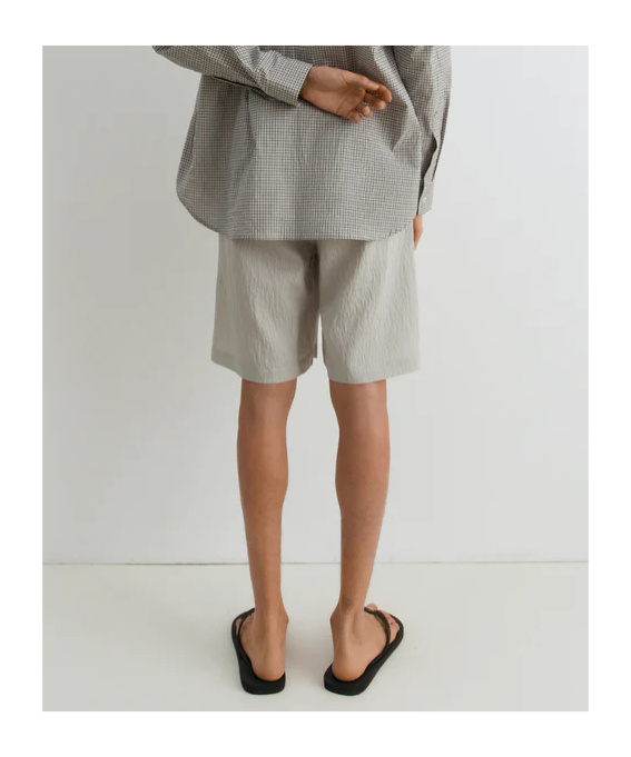 Gimaguas Embroidered Modal Blend Nicolas Bermuda Shorts