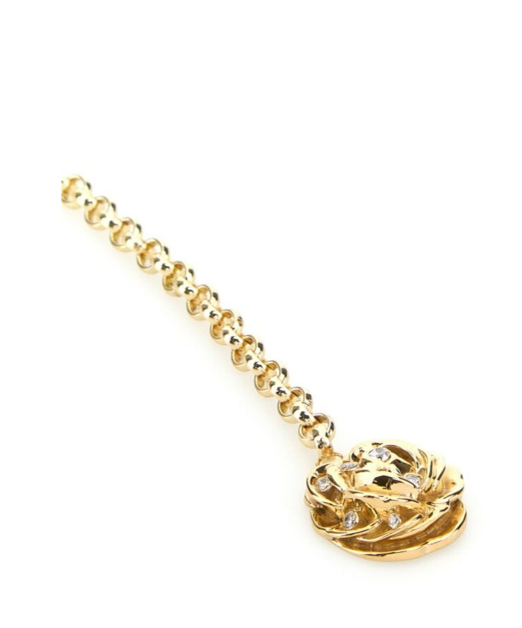 Magda Butrym Multi-layered Chain Necklace In Yellow