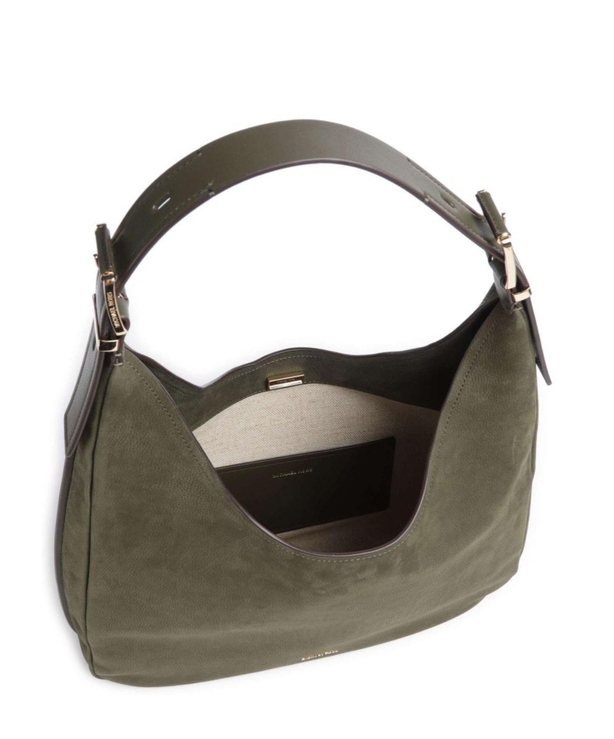 Michael Michael Kors Large Nolita Shoulder Bag In Green