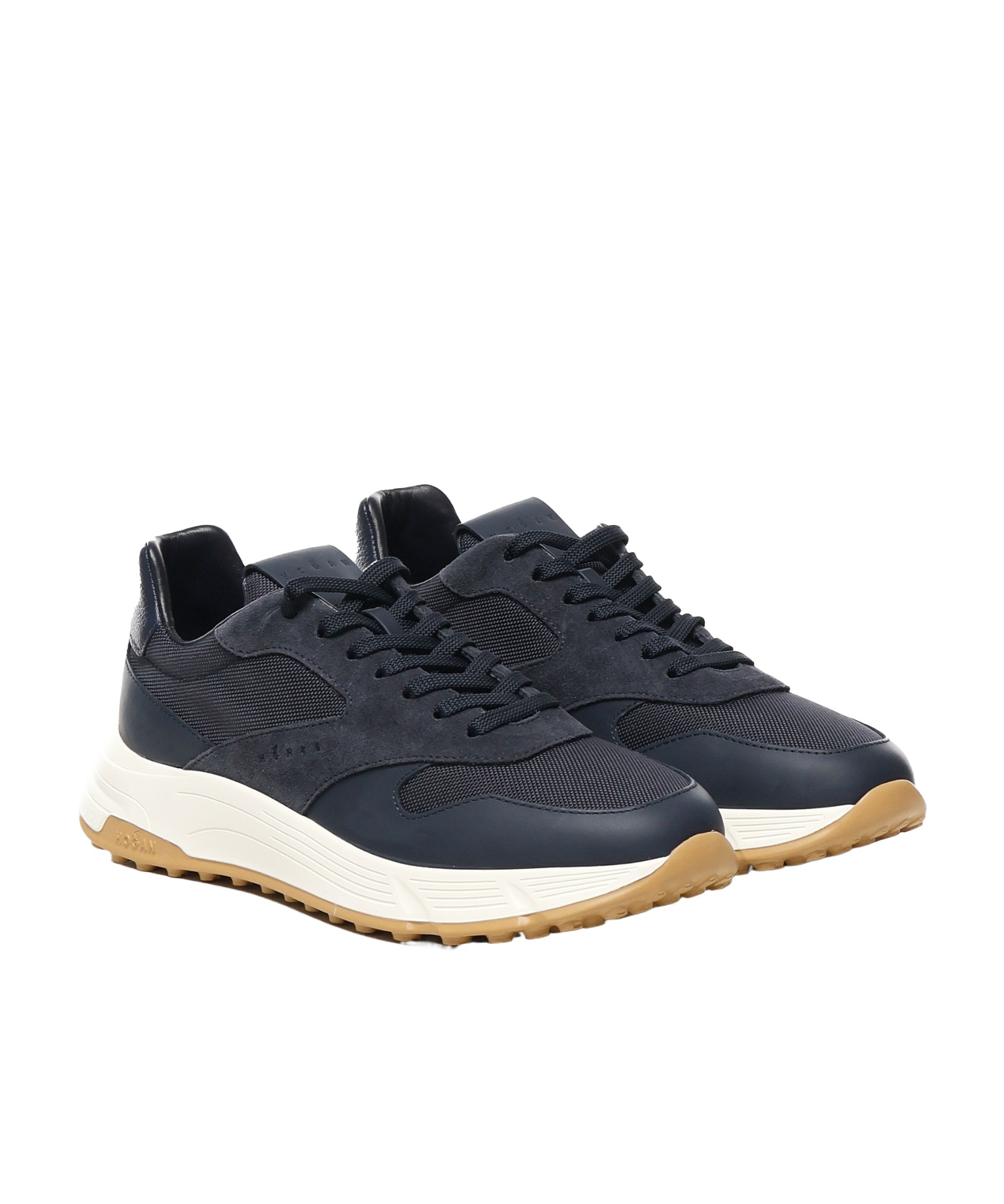 Hogan Hyperlight Lace-up Sneakers In Blue