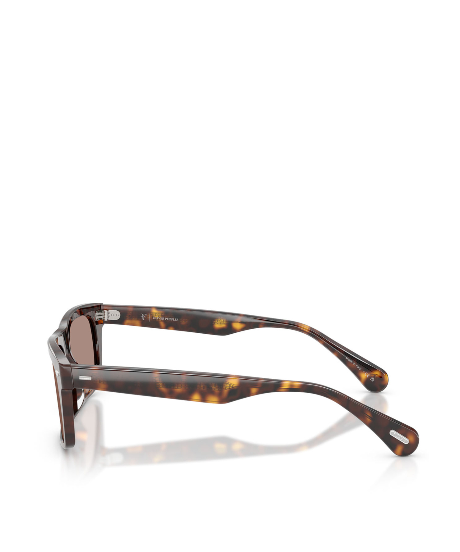 Oliver Peoples Geometric Sunglasses In Brown