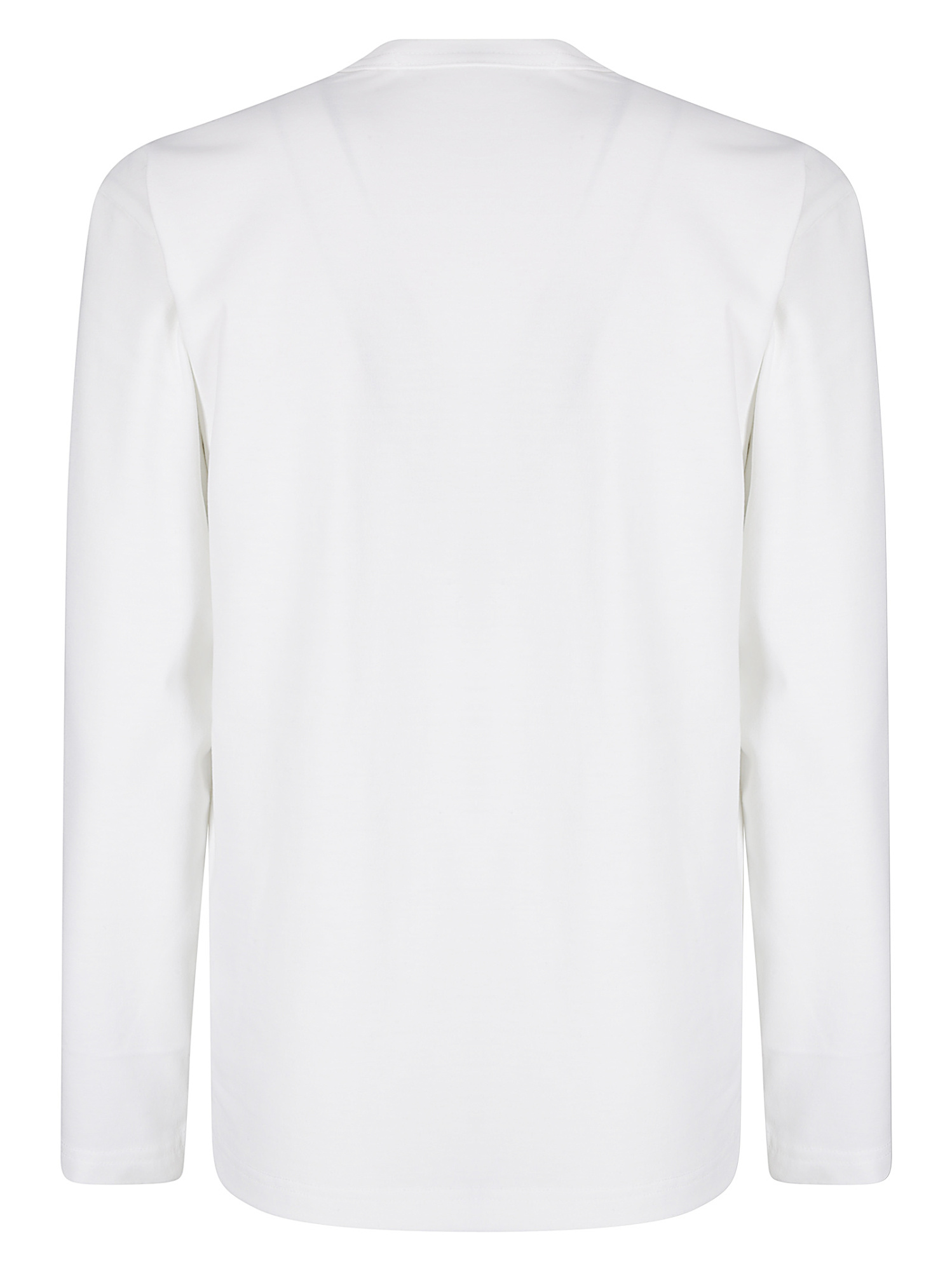 Comme Des Garçons Crewneck T-shirt In White