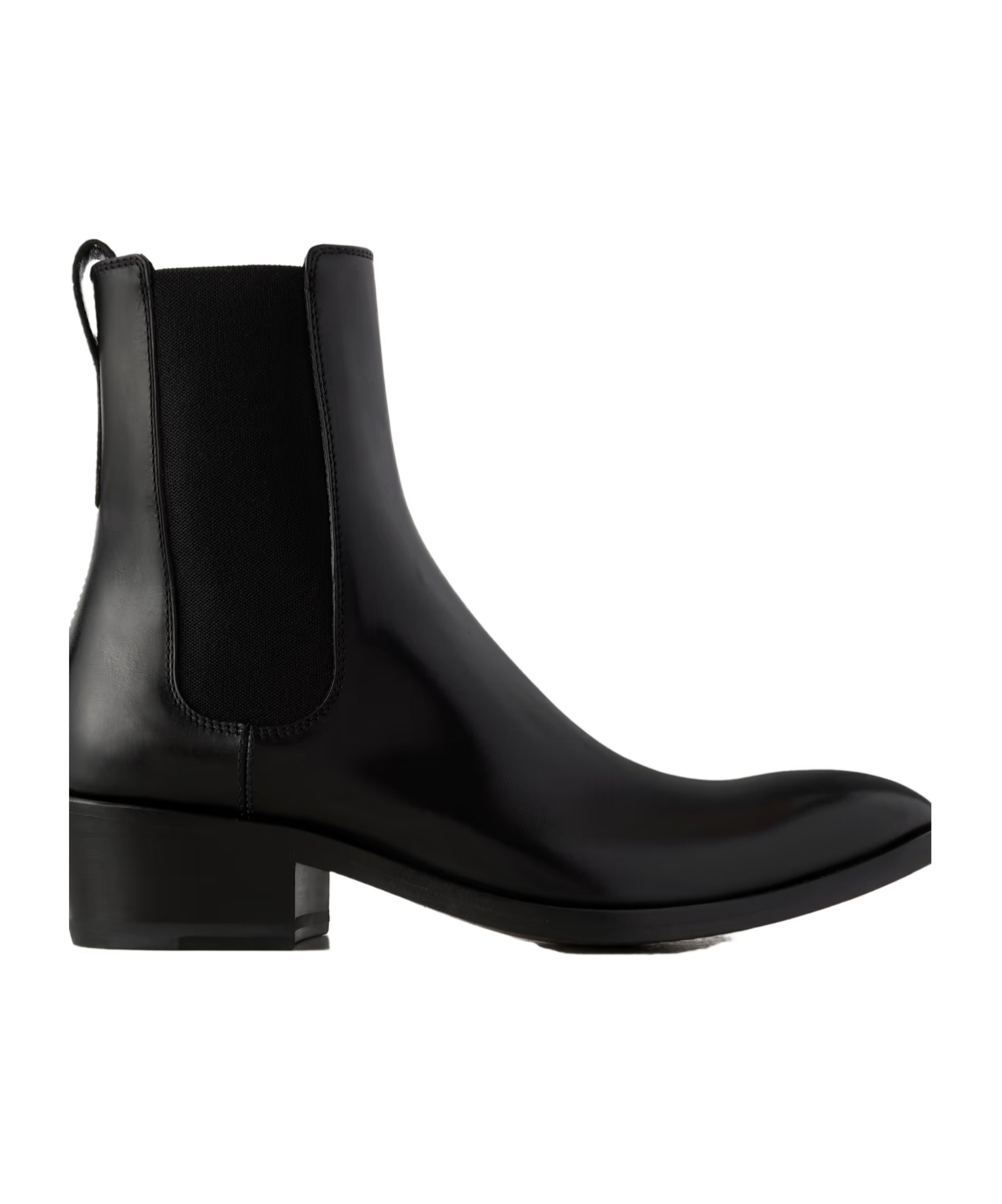 Tom Ford Pointed-toe Chelsea Boots In Black