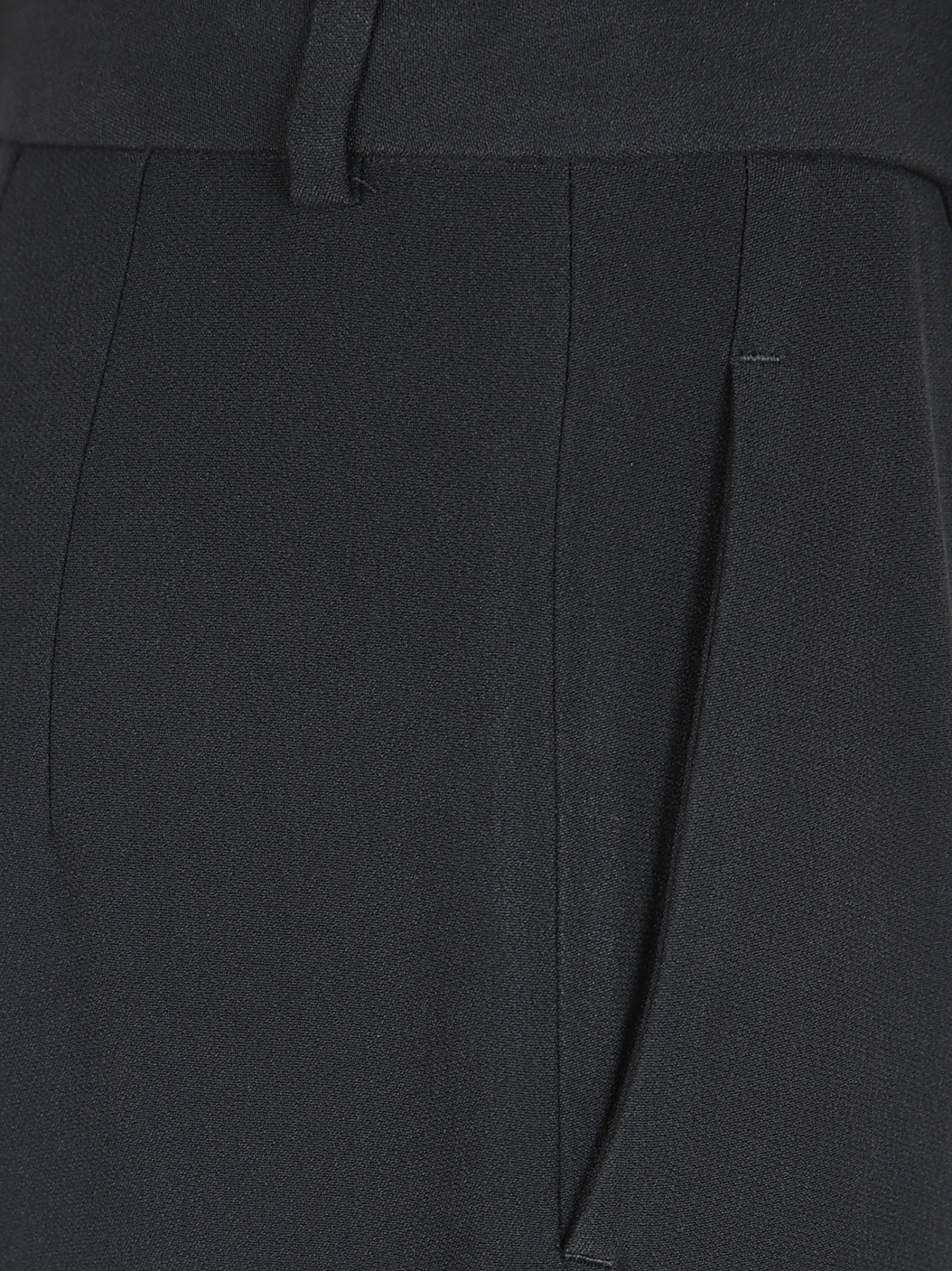 Ermanno Scervino Belt Loop Casual Pants In Black