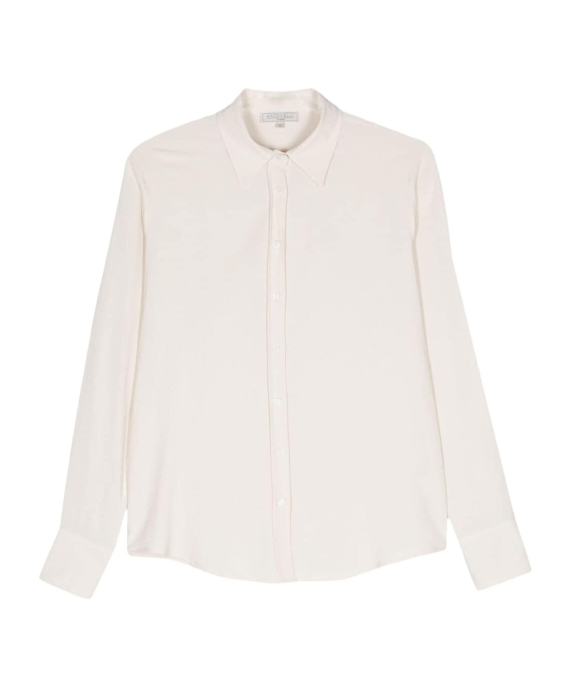 Antonelli Crepe-texture Shirt In White