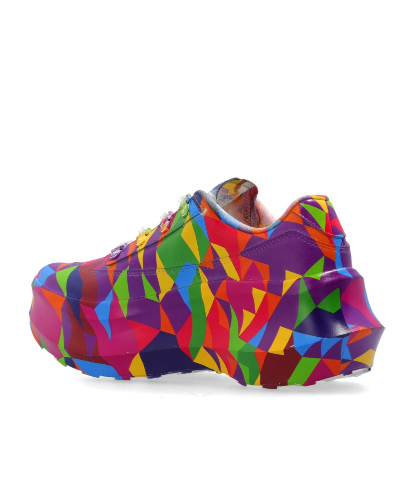 COMME DES GARÇONS LACE-UP LOW-CUT SNEAKERS 