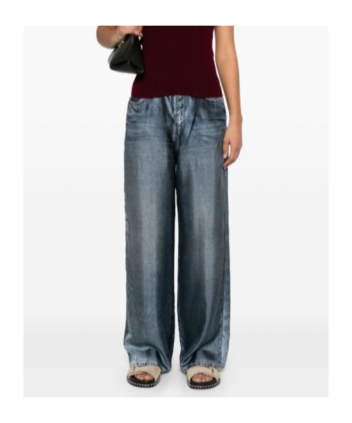Pierre-louis Mascia Belt Loop Jeans In Blue