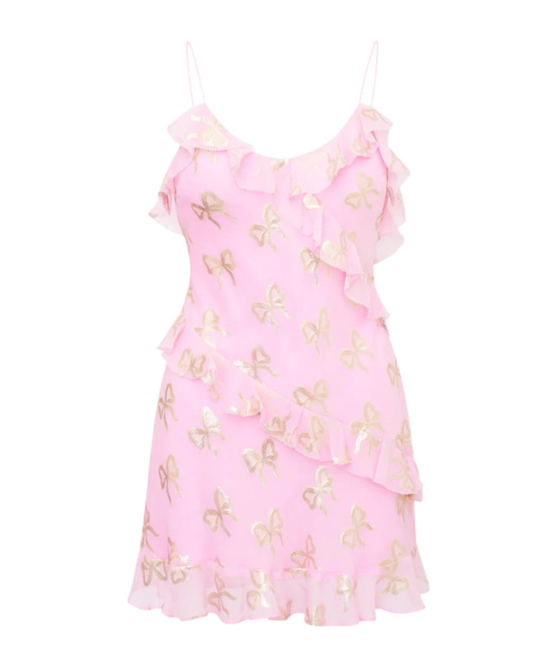Loveshackfancy Lomina Silk Dress