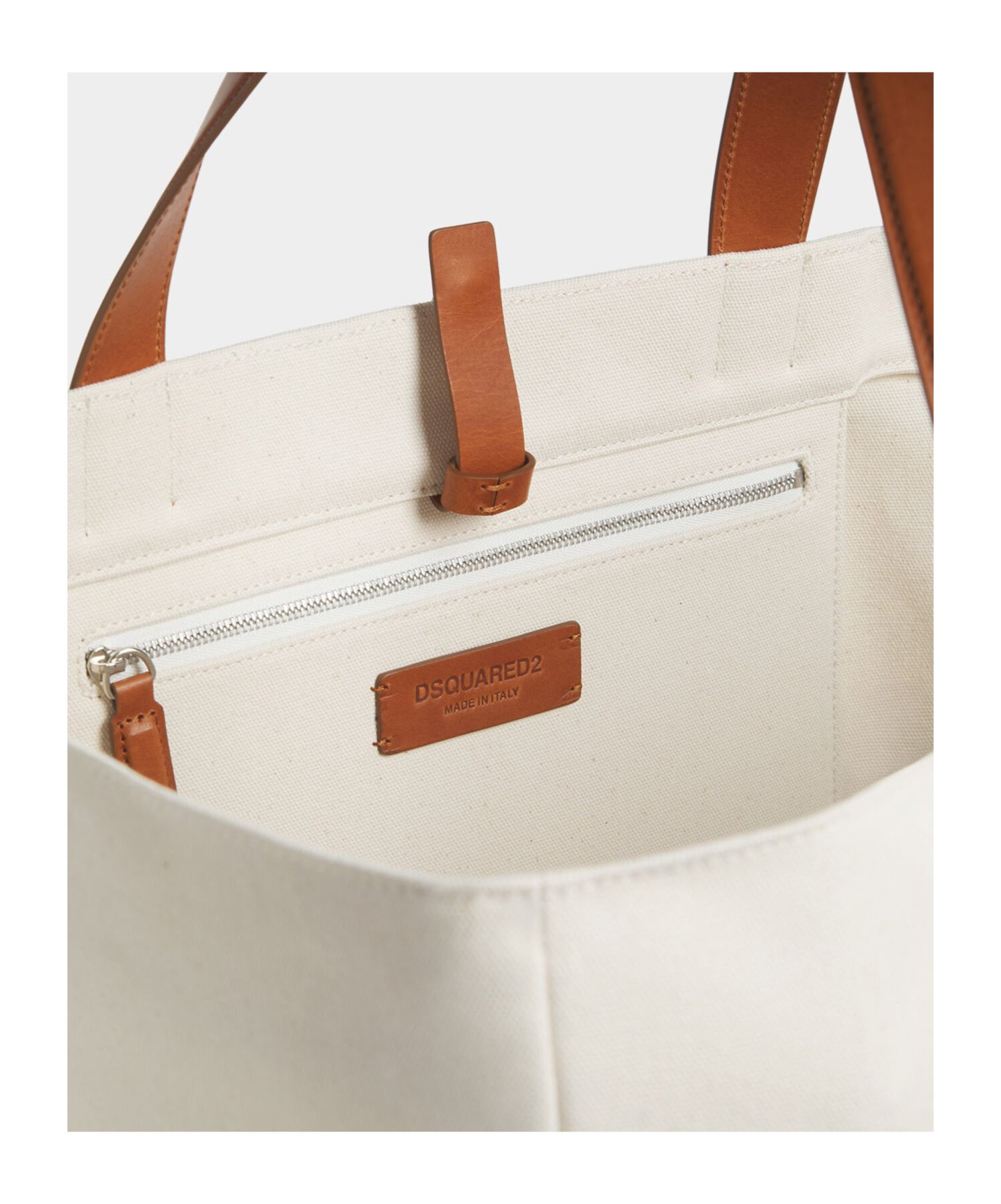 Dsquared2 Summer Lovers Shopper In Beige