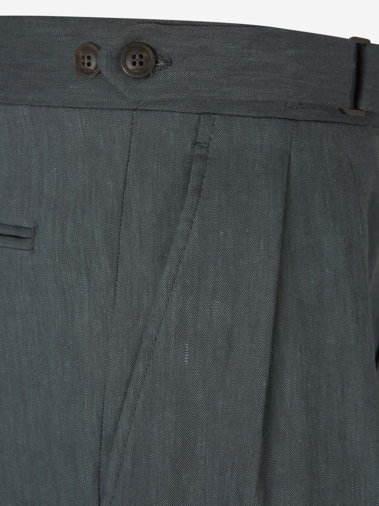 Canali Wool Suit In Black