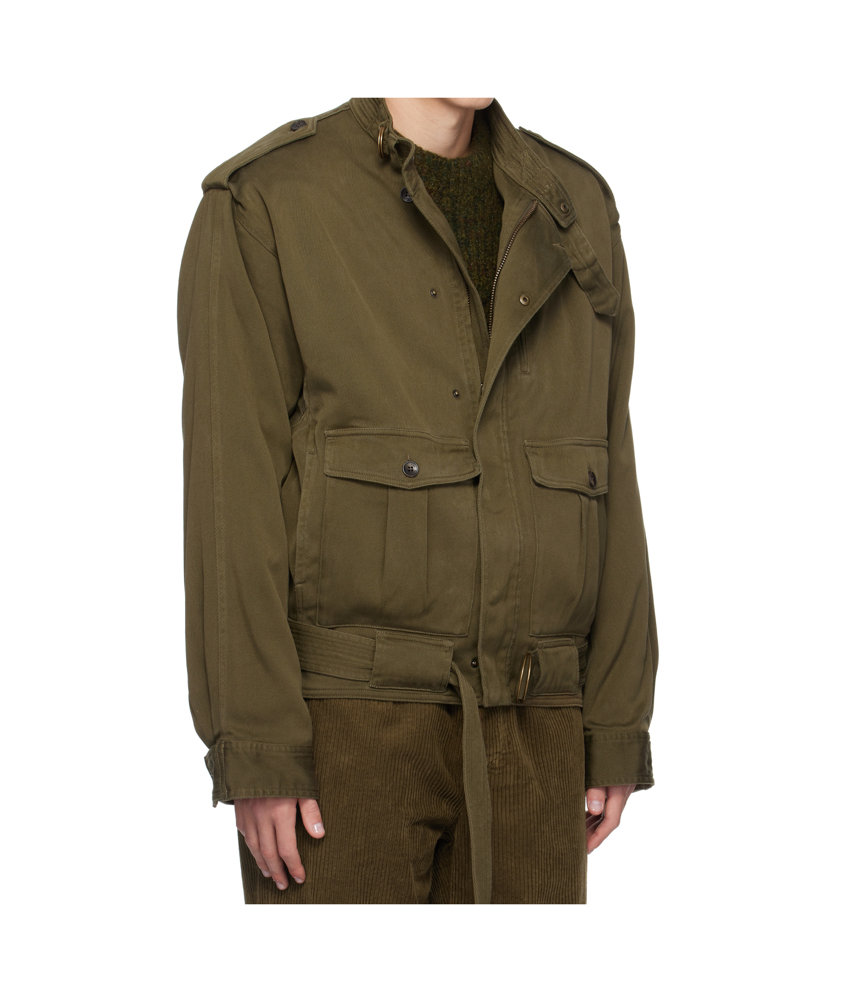 Isabel Marant Khaki Tomei Jacket In Brown