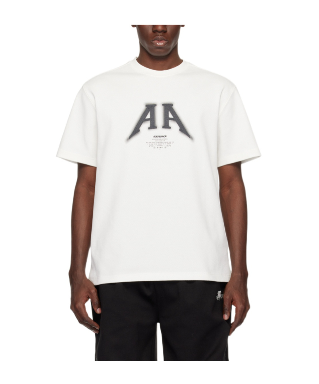 Ader Error Short-sleeved T-shirt In White