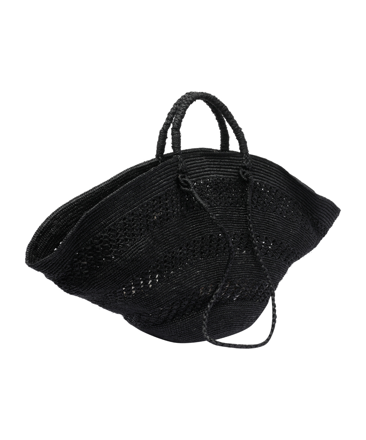 Ibeliv Double Handle Shoulder Bag In Black