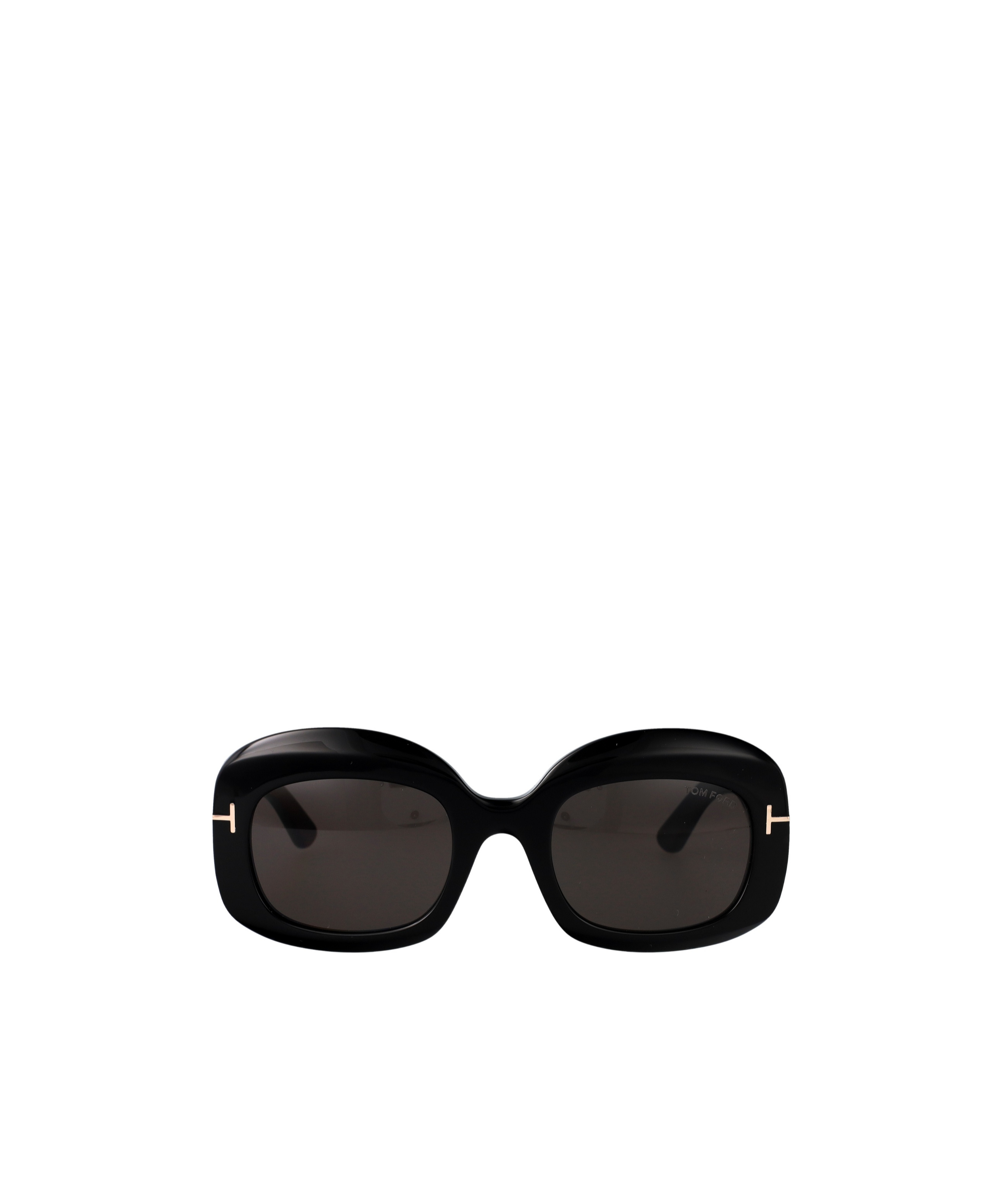 Tom Ford Eyewear Rectangle-frame Sunglasses In Black