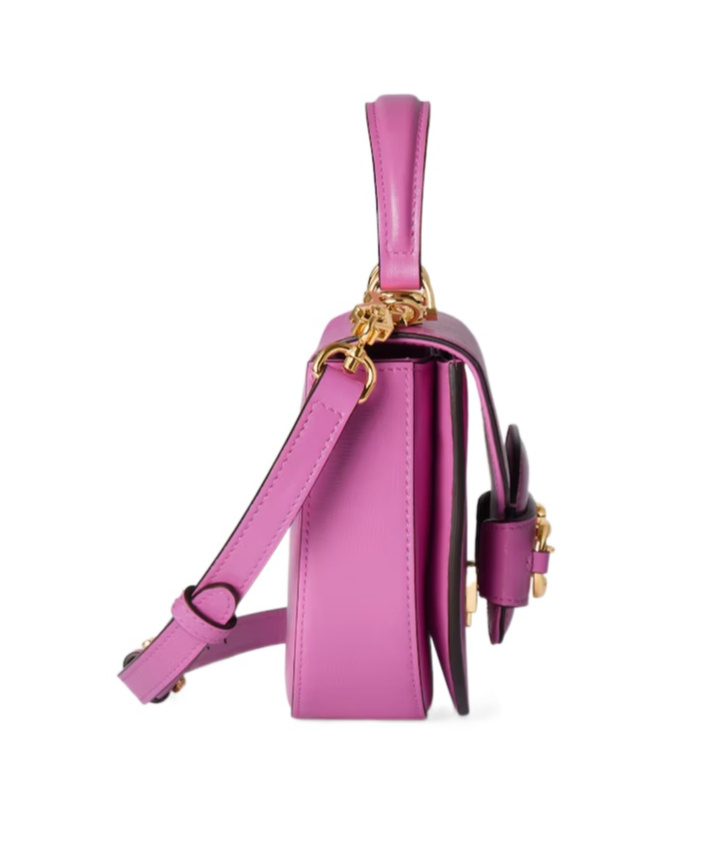 Gucci Mini Horsebit 1955 Tote Bag In Pink