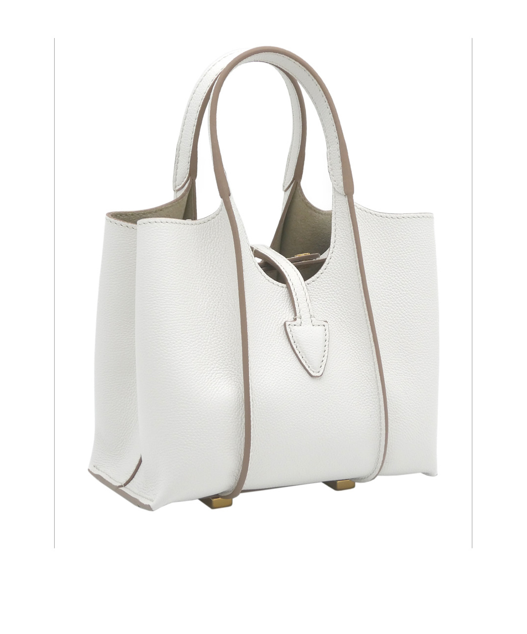 Tod's T Timeless Miniature Shoulder Bag In White