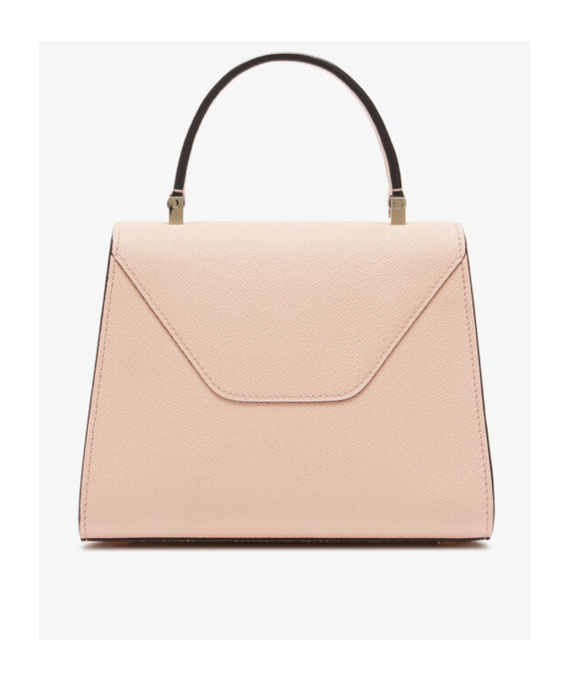 Valextra Iside Top Handle Mini Shoulder Bag In Nude