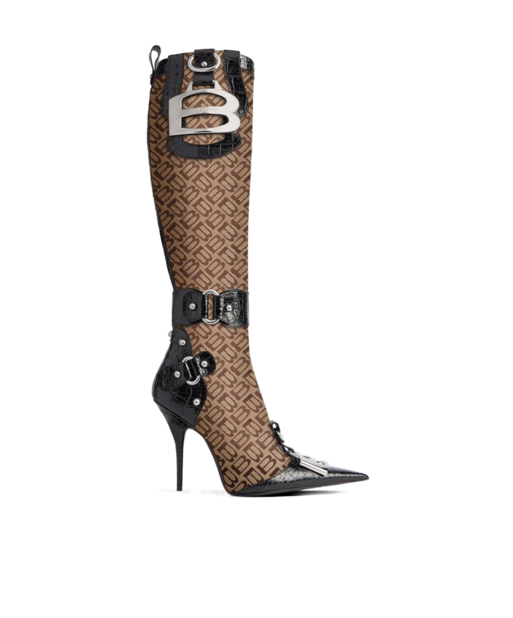 Balenciaga Essex Pointed Boots In Multicolor