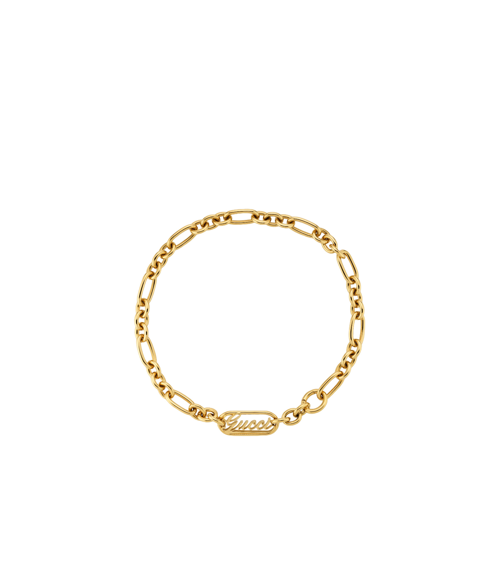 GUCCI LOGO CHAIN NECKLACE