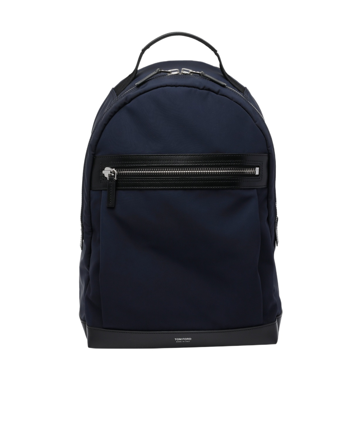 Tom Ford Logo Zipper Backpack In Black